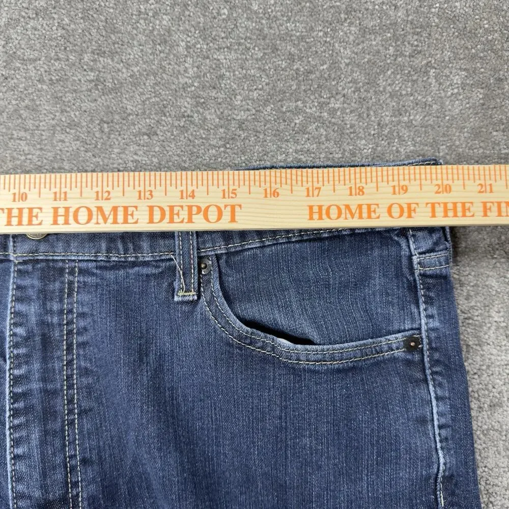 Levi Strauss 541 Athletic Taper Jeans Dark Wash Stretch Denim Mens 40x28 Preppy